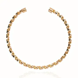 Colar Aro Rígido Espiral