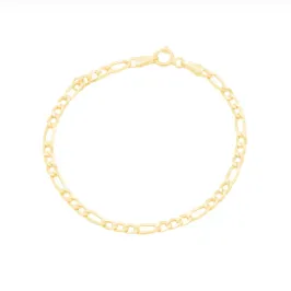 Pulseira Infantil 3x1Banhada a Ouro