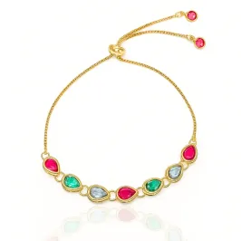 Pulseira Gotas Coloridas