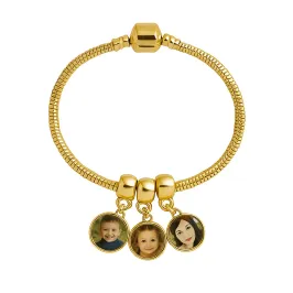 Pulseira Personalizada Fotos ou Iniciais