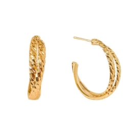 Argola Dupla Trabalhada