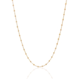 Colar Grume e Bolinha 2,5mm 43cm