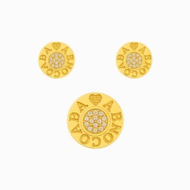 Conjunto Abençoada Pingente e Brincos