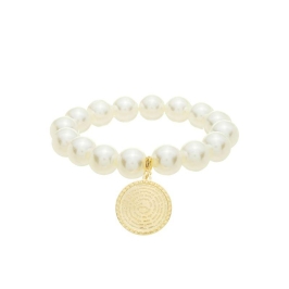 Pulseira Pérolas e Medalha Pai Nosso