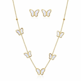 Conjunto Á Prova D'agua Borboleta Madrepérola