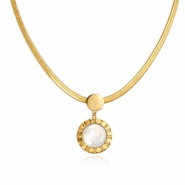 Corrente Á Prova D'Agua Roma Madrepérola