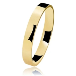 Aliança Reta á prova d'agua