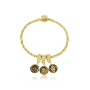 Pulseira Personalizada Fotos ou Iniciais