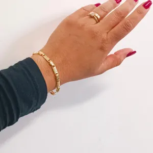 Pulseira Trabalhada 17cm