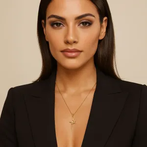 Colar Fé Dourado