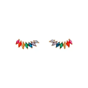 Brinco Ear Cuff Cristais