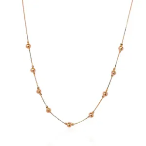 Colar 9 Bolinhas 40cm