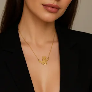 Colar Personalizado Mãozinha Igual a da Criança