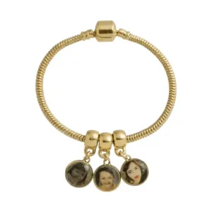 Pulseira Personalizada Fotos ou Iniciais