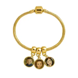 Pulseira Personalizada Fotos ou Iniciais