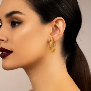 Argola Dupla Trabalhada