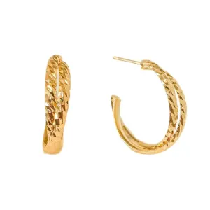 Argola Dupla Trabalhada