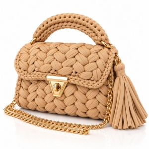 Bolsa em Malha Nude