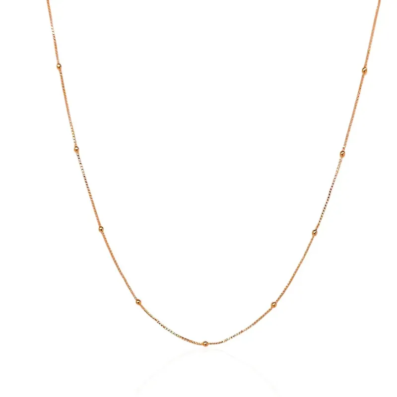 Colar Veneziana e Bolinha Dourada