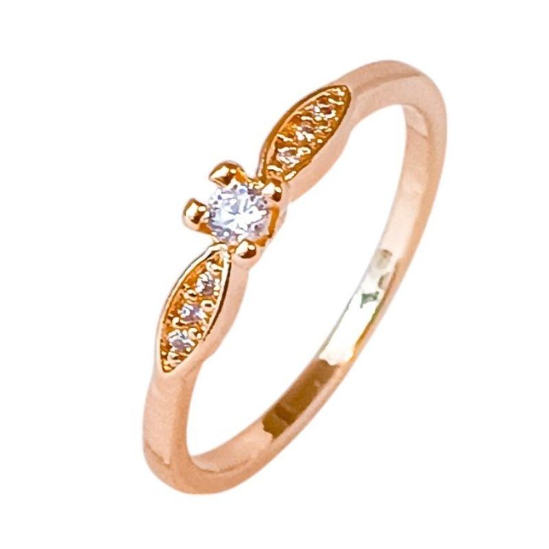 Anel Solitário Trabalhado