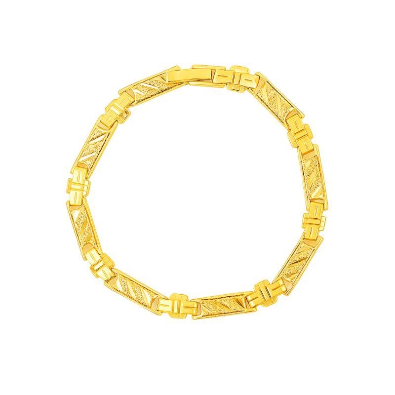 Pulseira Trabalhada 17cm