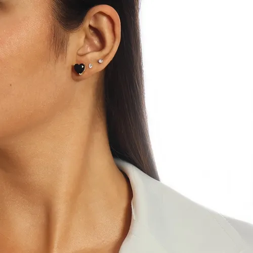 Conjunto Coração Zirconia