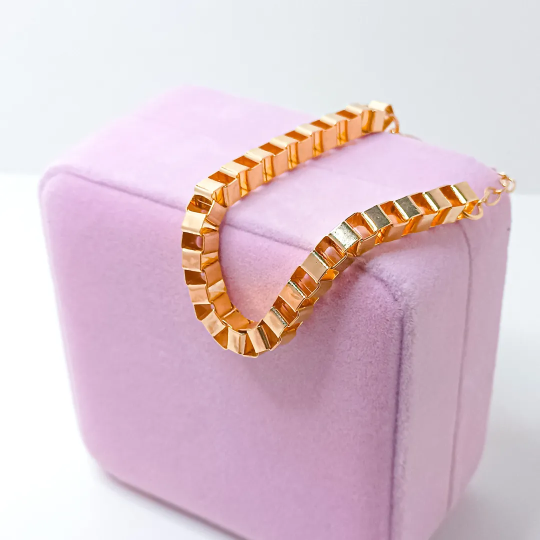 Colar 45cm Veneziana 6mm
