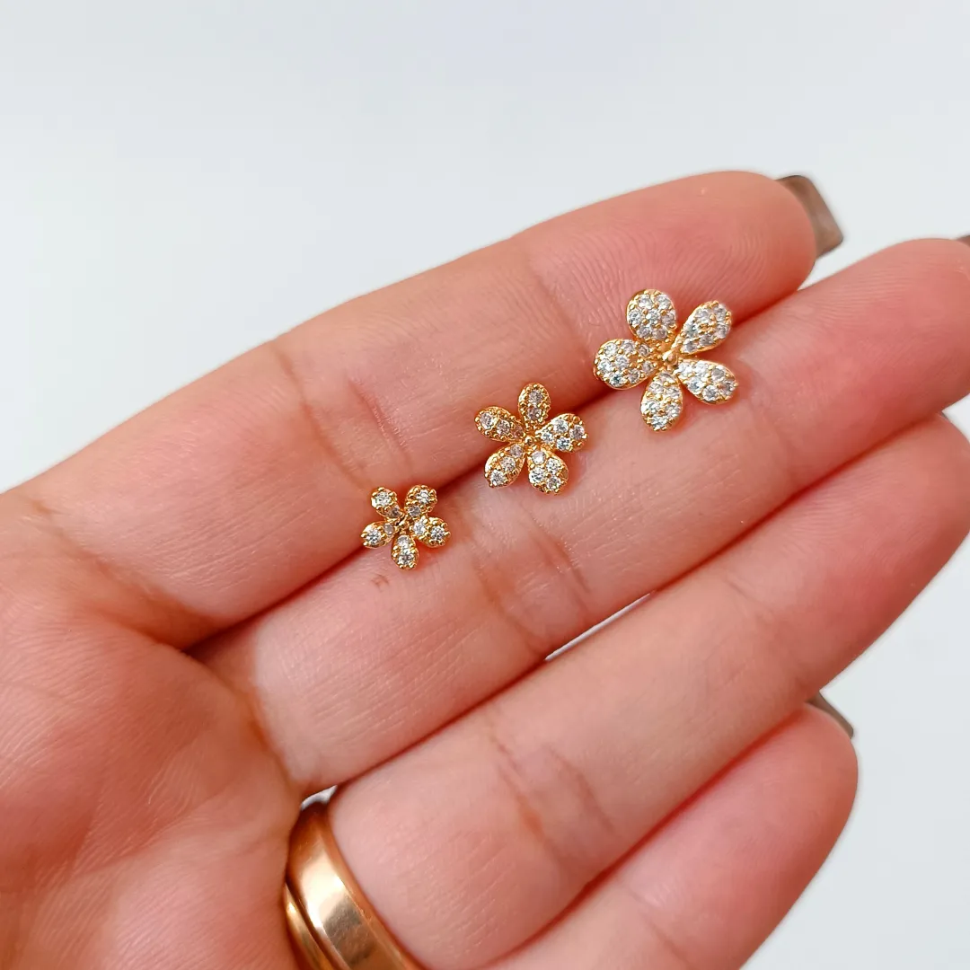Trio Flores Cravejadas