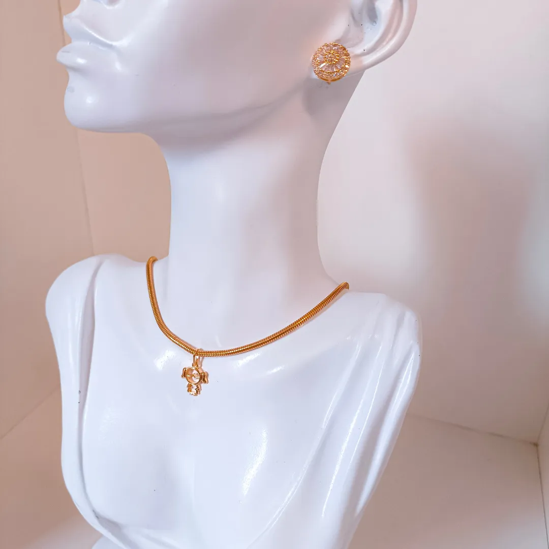 Pingente Filhos Dourado