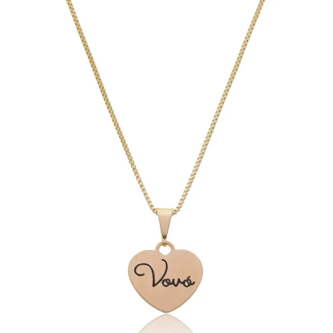 Colar Coração Personalizado