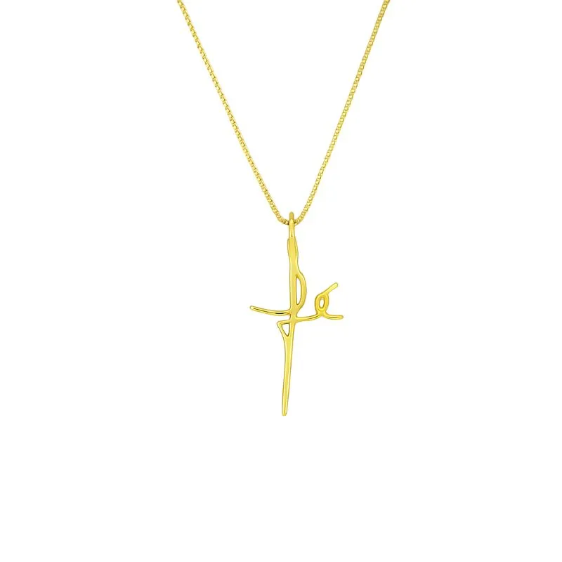 Colar Fé Dourado