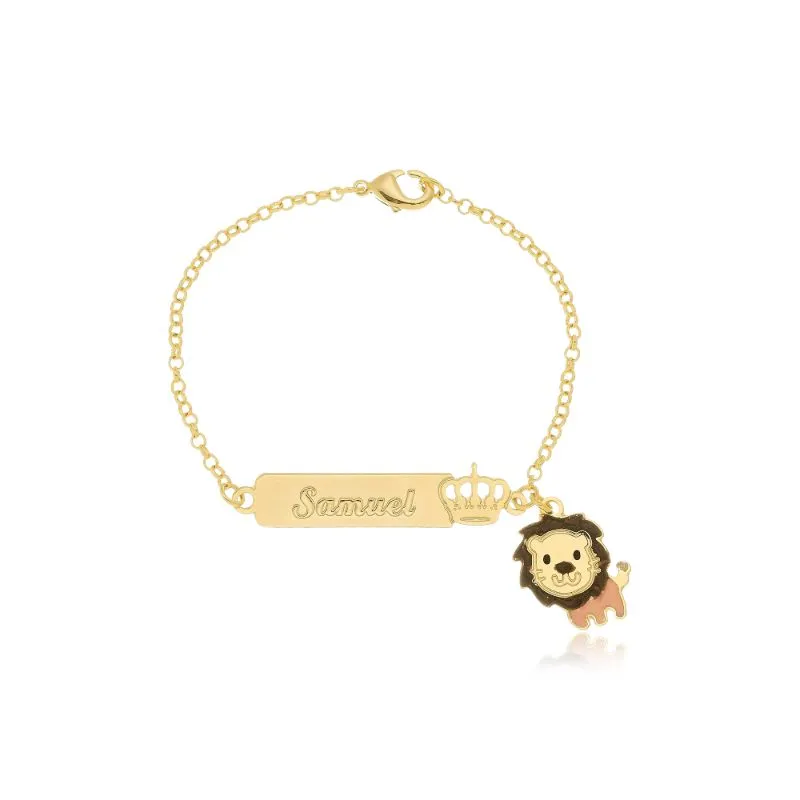 Pulseira Personalizada Infantil com Medalhas