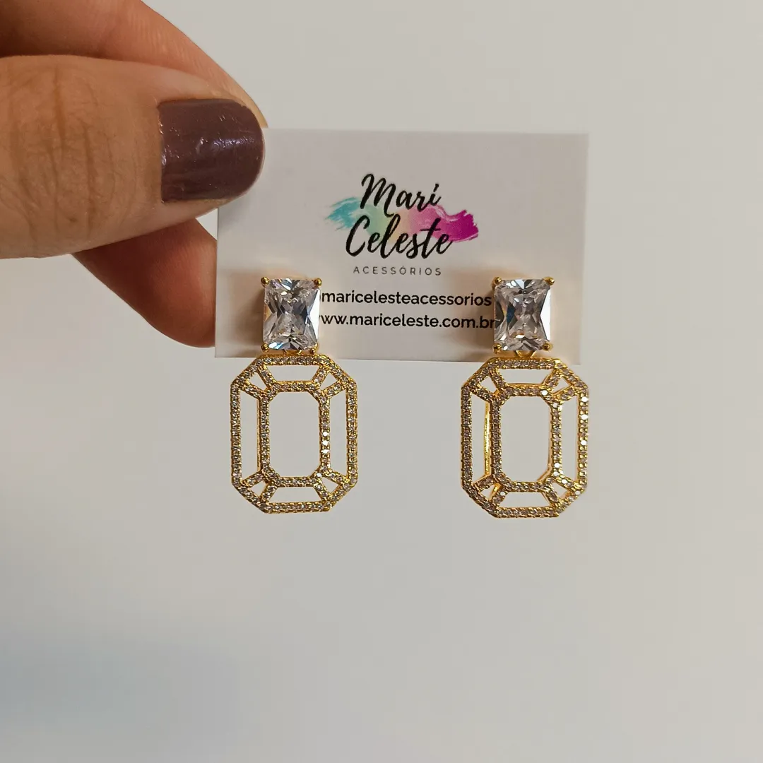 Brinco Imperial Cravejado