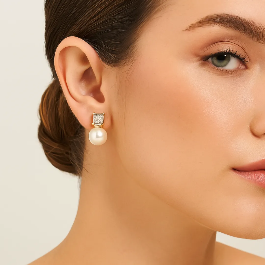 Brinco Clássico de Pérola